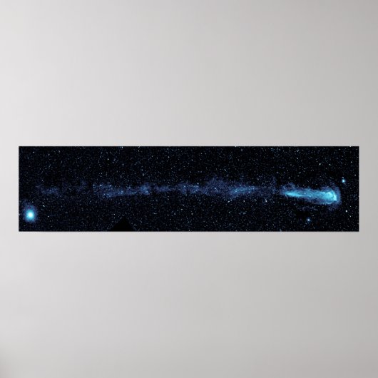 De Star Mira met stromende staart Poster (Voorkant)