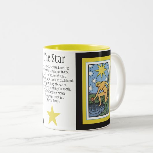 De Star-Mok Tweekleurige Koffiemok (Voorkant rechts)