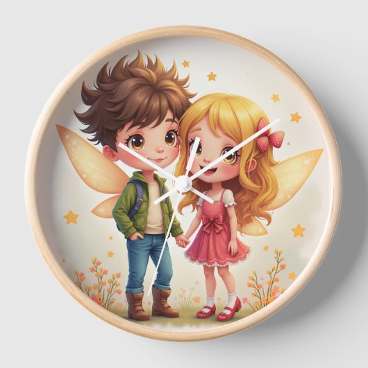 De Starlight Fairlight Wall Clock (Voorkant)