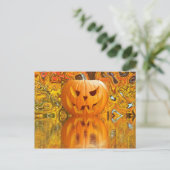 De Starry Pumpkin Briefkaart (Staand voorkant)