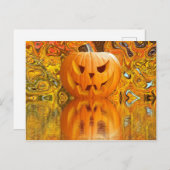 De Starry Pumpkin Briefkaart (Voorkant / Achterkant)