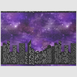 De Starry Skyline serie Design 10 Tissuepapier