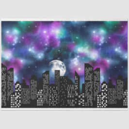 De Starry Skyline serie Design 11 Tissuepapier