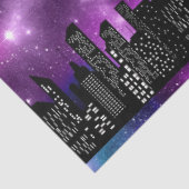 De Starry Skyline serie Design 12 Tissuepapier (Detail)
