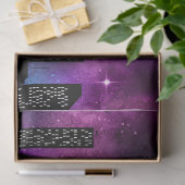 De Starry Skyline serie Design 2 Tissuepapier (Geschenk)