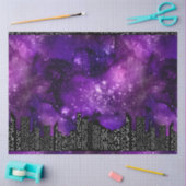 De Starry Skyline serie Design 6 Tissuepapier (Craft)