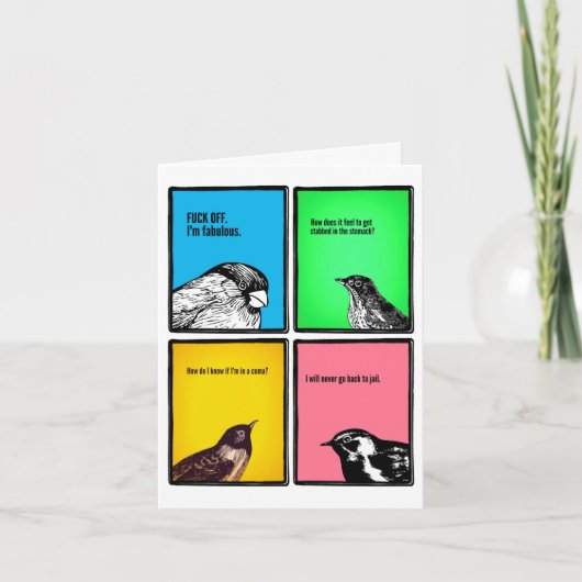 De stationnaire étrange pour de drôles de gens (Devant)