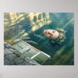 De Statische Posterprint Muurkunst Surreal Absurdi Poster