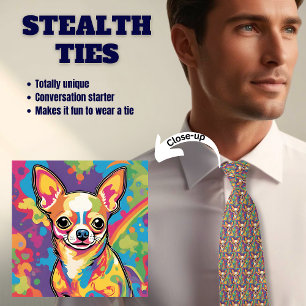 De stealth Stropdas van Chihuahua Lover