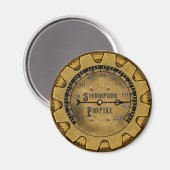 De Steampunk Empire Magneet (Voorkant / Achterkant)