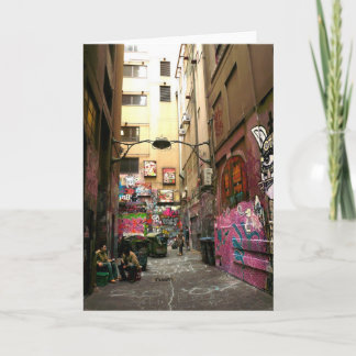 De steeg van Graffiti, Melbourne Kaart