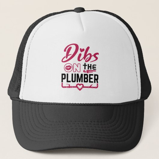 De steekpenningen op de Plumber Trucker Pet (Voorkant)