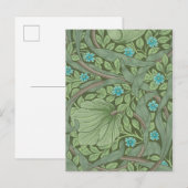 De Steekproef van het Patroon van het behangsel me Briefkaart (Voorkant / Achterkant)