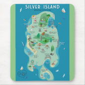 De steeles op de Muismat van Silver Island (Voorkant)