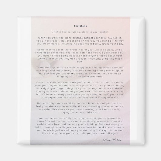 De steen magneet (Voorkant)