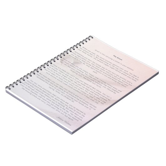 De steen notitieboek (Linkerzijde)