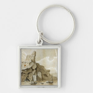 De steen van Quang-Yin Sleutelhanger