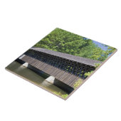 De steenberg bedekte brug bij Stone Tegeltje (Zijkant)