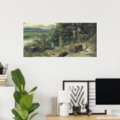 De steentijd poster (Thuiskantoor)