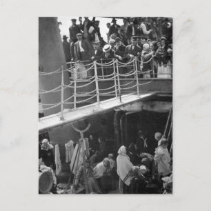 De "Steerage - Immigration Ship 1907" Briefkaart