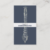 De stekelı- Visitekaartje van de Chiropraktijk van (Voorkant)