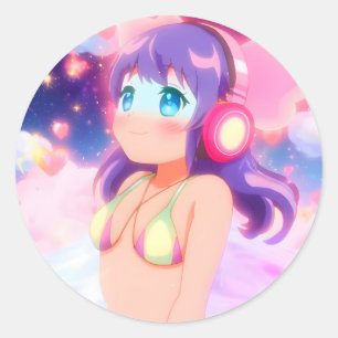 De Stellargroove Ayumi ronde Sticker #03