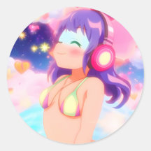 De Stellargroove Ayumi ronde Sticker #05