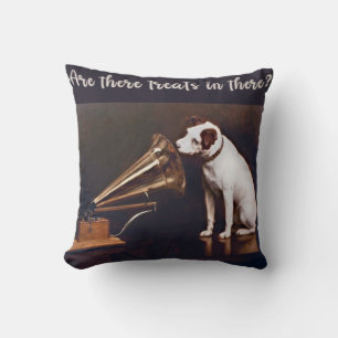 De stem van de hond humor van zijn meester kussen