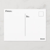 "DE STEM VAN ZIJN MEESTER" BRIEFKAART (Achterkant)