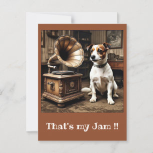 "DE STEM VAN ZIJN MEESTER" BRIEFKAART