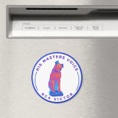 De stem van zijn meester retro magneet (Insitu (Vaatwasser))