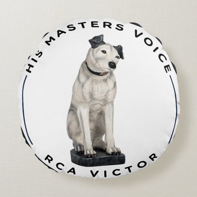 De stem van zijn meester rond kussen (Voorkant)