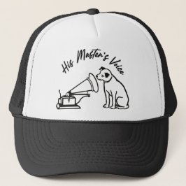 De stem van zijn meester trucker pet