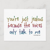 De stemmen briefkaart (Voorkant)