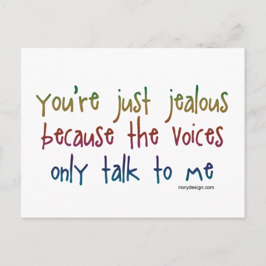 De stemmen briefkaart (Voorkant)