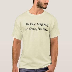 "De stemmen in mijn hoofd" T-shirt