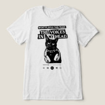 De Stemmen In Mijn Hoofd Zwarte Kat Muziekspeler
