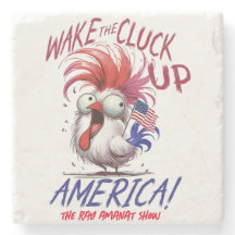 De stenen Onderzetters van het Ray Amanat Show