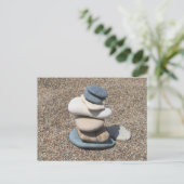 De stenen van Zen Briefkaart (Staand voorkant)