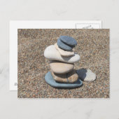De stenen van Zen Briefkaart (Voorkant / Achterkant)