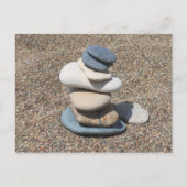 De stenen van Zen Briefkaart (Voorkant)