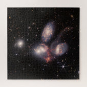De Stephans Quintet Galaxies | JWST Legpuzzel (Horizontaal)