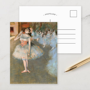 De ster Edgar Degas Briefkaart