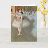 De ster | Edgar Degas Kaart (Gele Bloem)
