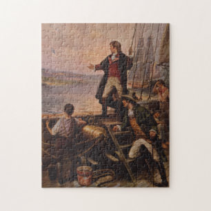 De ster spangled banner licht Edward Percy Moran Legpuzzel
