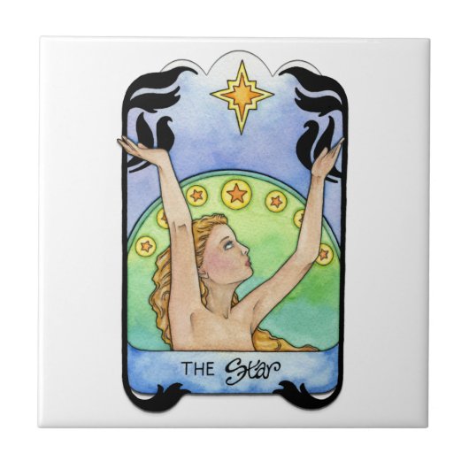 De ster tegeltje (Voorkant)