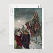 De ster van Bethlehem Briefkaart (Voorkant / Achterkant)