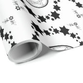 De ster van David - Cadeaupapier (Rol Hoek)