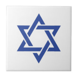 De ster van David Israel Joodse Premier Tegeltje