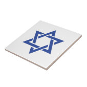 De ster van David Israel Joodse Premier Tegeltje (Zijkant)